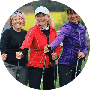 Nordic Walking skupinová lekce