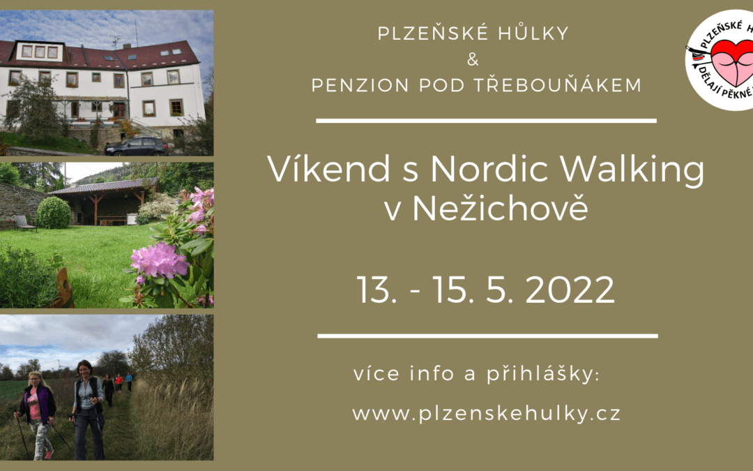 Víkend s Nordic Walking v Nežichově 13-15.5.2022
