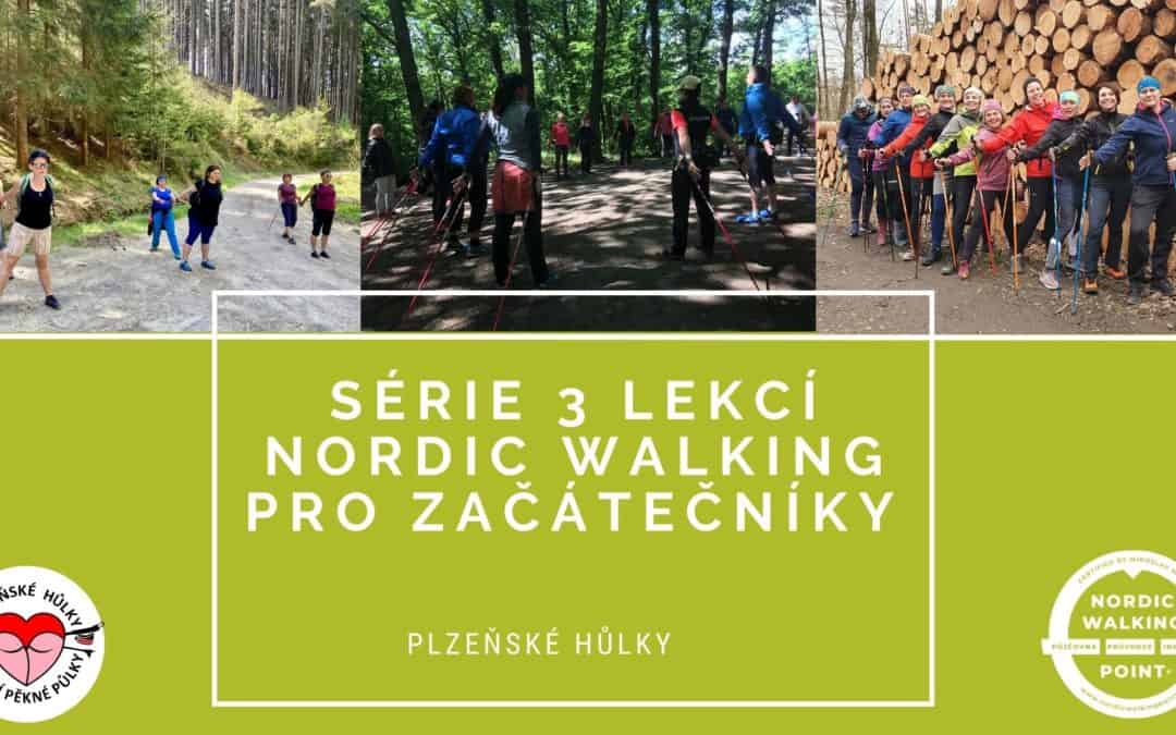 Série 3 lekcí NORDIC WALKING pro začátečníky 15.9.2022